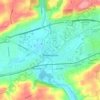 Downingtown地形图、海拔、地势