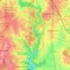 Rock Creek Park and Piney Branch Parkway地形图、海拔、地势