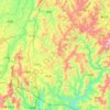 丹寨县地形图、海拔、地势