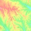 Greeley County地形图、海拔、地势