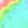 三平路街道地形图、海拔、地势