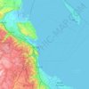 Gdynia地形图、海拔、地势