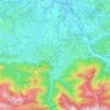 Asson地形图、海拔、地势