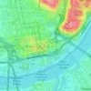 Central Business District地形图、海拔、地势