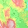 右所镇地形图、海拔、地势