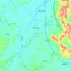 花门镇地形图、海拔、地势
