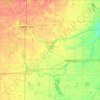 McLeod County地形图、海拔、地势