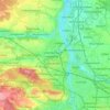 Fürth地形图、海拔、地势