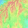 Mackenzie District地形图、海拔、地势
