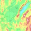 Churchill County地形图、海拔、地势