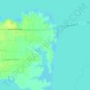 West Tawakoni地形图、海拔、地势