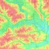 得梅因 / 狄蒙因 / 迪莫因地形图、海拔、地势