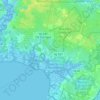 Dennis Township地形图、海拔、地势
