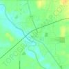Warren地形图、海拔、地势