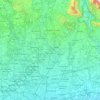 Monza e della Brianza地形图、海拔、地势