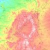 尼亞米拉郡地形图、海拔、地势