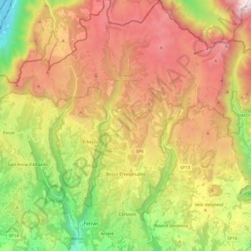 Neuenkirchen地形图、海拔、地势