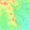 Sanford地形图、海拔、地势