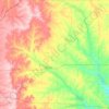 Greenwood County地形图、海拔、地势