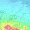 Subang地形图、海拔、地势