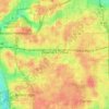 Downers Grove地形图、海拔、地势