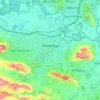 Wodonga地形图、海拔、地势