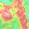Drybrook地形图、海拔、地势