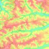 格拉福夫卡农村居民点地形图、海拔、地势