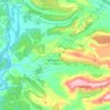 雷沃列多德拉托雷地形图、海拔、地势