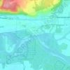 Lyman地形图、海拔、地势