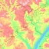 甘宁镇地形图、海拔、地势
