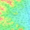 平顶山市地形图、海拔、地势