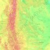 斯维尔德洛夫斯克州地形图、海拔、地势