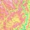 盐源县地形图、海拔、地势