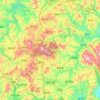 德化县地形图、海拔、地势