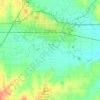 Emporia地形图、海拔、地势