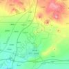 西坪地形图、海拔、地势