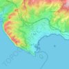 La Ciotat地形图、海拔、地势