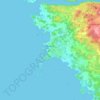 Grad Rovinj地形图、海拔、地势