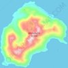 Woronkofski Island地形图、海拔、地势