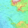 Palakkad地形图、海拔、地势