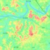 铜溪镇地形图、海拔、地势