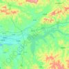 东洲区地形图、海拔、地势