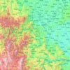 乐山市地形图、海拔、地势
