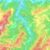 Brusque地形图、海拔、地势