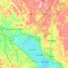 卧龙街道地形图、海拔、地势