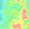 长洛乡地形图、海拔、地势