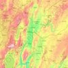 宜良县地形图、海拔、地势