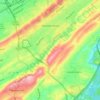 Mountain Brook地形图、海拔、地势