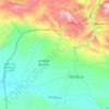 齐巴尔镇地形图、海拔、地势